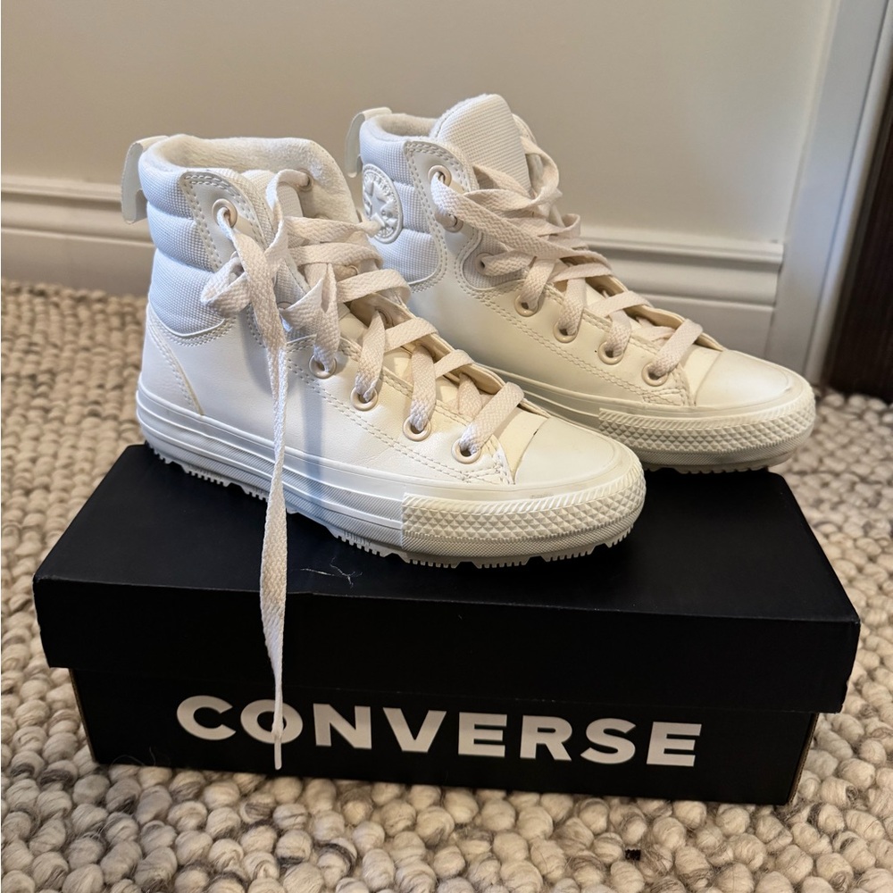 Cold Fusion Chuck Taylor All Star Berkshire Boot High Top - Cream